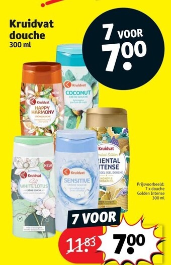 Kruidvat Kruidvat douche 300 ml aanbieding