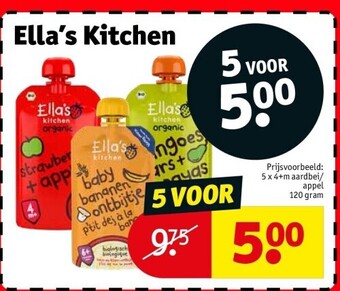 Kruidvat Ella’s kitchen aanbieding