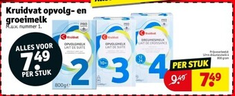 Kruidvat Kruidvat opvolg- en groeimelk aanbieding