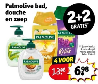 Kruidvat Palmolive bad, douche en zeep aanbieding