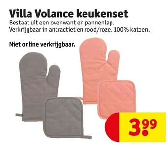 Kruidvat Villa volance keukenset aanbieding