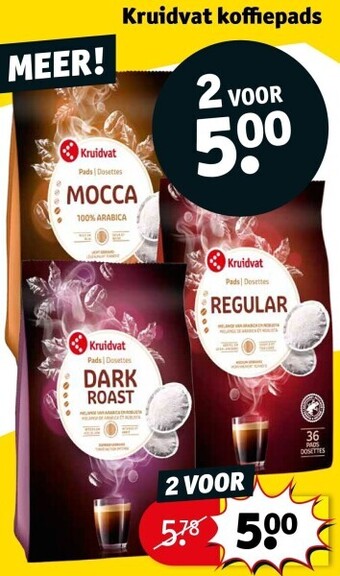 Kruidvat Kruidvat koffiepads aanbieding