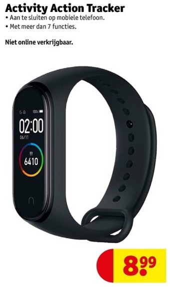 Activity action tracker