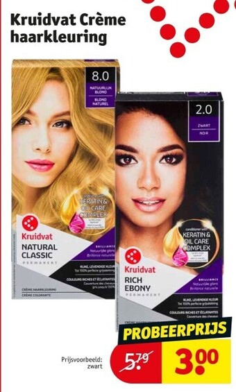 Kruidvat Kruidvat crème haarkleuring aanbieding