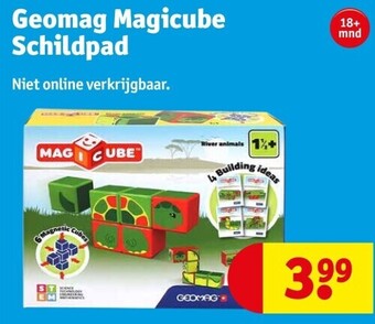 Geomag magicube schildpad