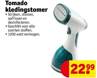 Kruidvat Tomado kledingstomer aanbieding