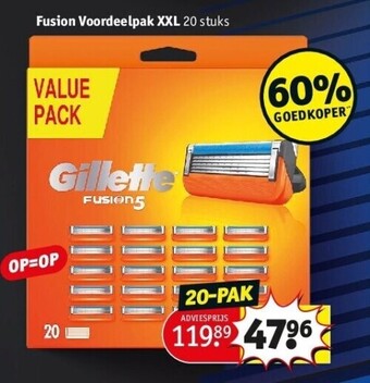 Kruidvat Fusion voordeelpak xxl aanbieding