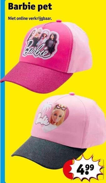 Kruidvat Barbie pet aanbieding