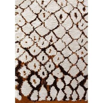 Leen Bakker Art for Kids tapijt Marrakech - bruin/oranje - 120x170 cm - Leen Bakker aanbieding