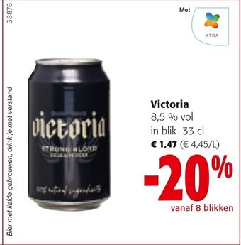 Colruyt Victoria 8,5 % vol aanbieding