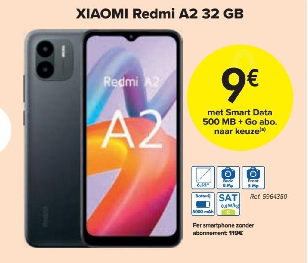 Carrefour XIAOMI Redmi A2 32 GB aanbieding