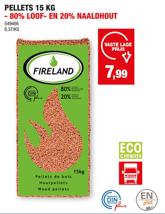 PELLETS 15 KG