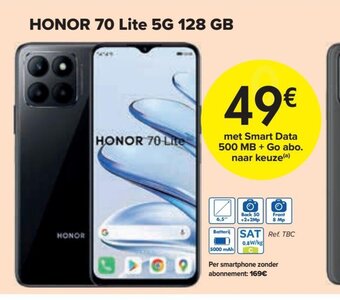HONOR 70 Lite 5G 128 GB