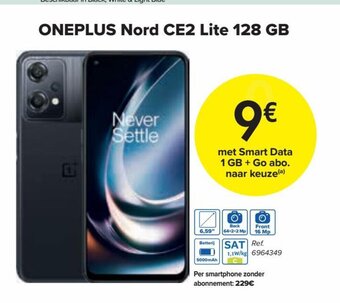 Carrefour ONEPLUS Nord CE2 Lite 128 GB aanbieding