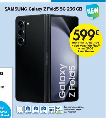 Carrefour SAMSUNG Galaxy Z Fold5 5G 256 GB aanbieding