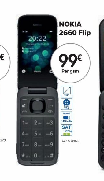 Carrefour NOKIA 2660 Flip aanbieding