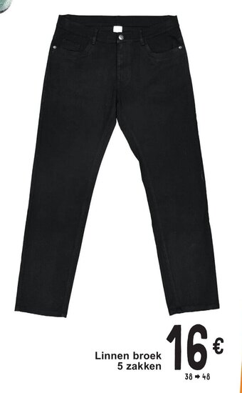 Cora Linnen broek aanbieding