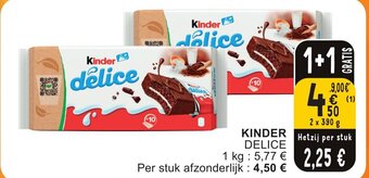 Cora KINDER DELICE aanbieding