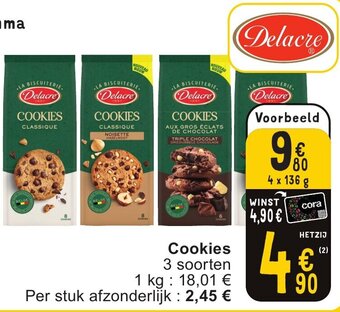 Cora Cookies aanbieding