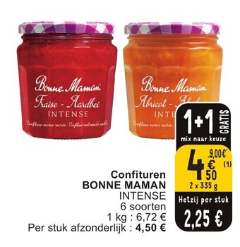 Cora Confituren BONNE MAMAN aanbieding
