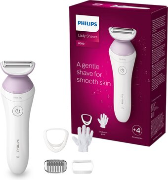 Bol.com Philips series 6000 brl136/00 - ladyshave - nat en droog aanbieding
