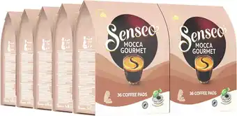 Senseo mocca gourmet koffiepads - 4/9 intensiteit - 10 x 36 pads