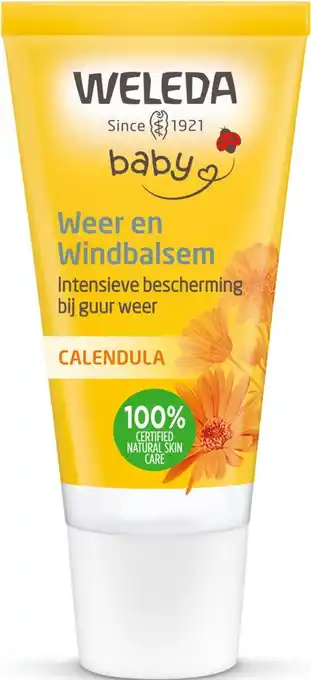 Bol.com Weleda baby calendula weer & windbalsem aanbieding