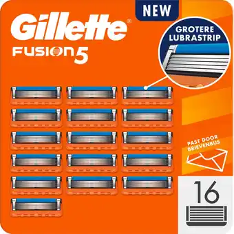 Gillette fusion5 - voor mannen - 16 scheermesjes