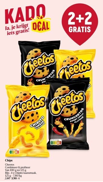 Delhaize Chips aanbieding