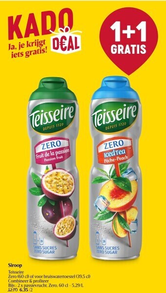 Delhaize Siroop aanbieding