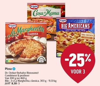 Delhaize Pizza aanbieding