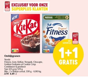 Delhaize Ontbijtgranen aanbieding