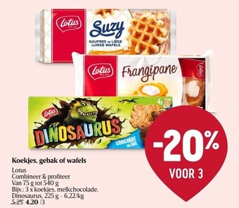 Delhaize Koekjes, gebak of wafels aanbieding