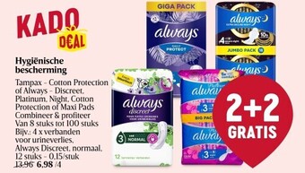 Delhaize Hygiënische bescherming aanbieding