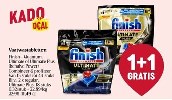 Delhaize Vaatwastabletten aanbieding
