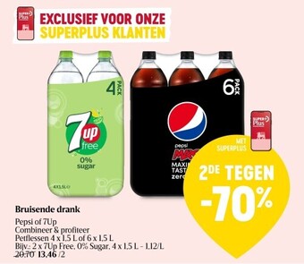 Delhaize Bruisende drank aanbieding