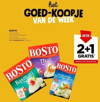 Jumbo Bosto aanbieding