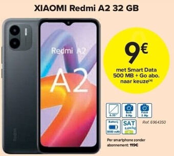 Carrefour Xiaomi redmi a2 32 gb aanbieding