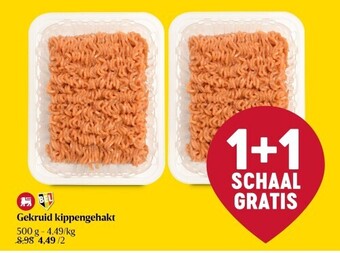 Delhaize Gekruid kippengehakt aanbieding