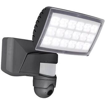 Brico Lutec wandlamp Peri donker grijs 25W aanbieding