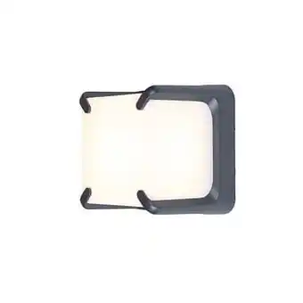 Brico Lutec buiten wandlamp ’Armor’ antraciet 9W aanbieding