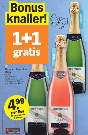 Albert Heijn Federico Paternina Cava aanbieding