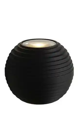 Brico Lucide wandverlichting LED Ayo zwart 2x6W aanbieding