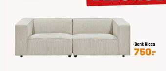 Kwantum Bank Ricca aanbieding