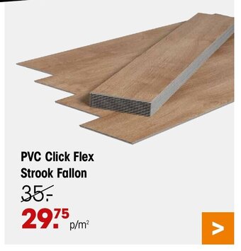 Kwantum PVC Click Flex Strook Fallon aanbieding