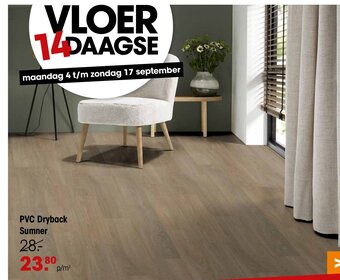 Kwantum PVC Dryback Sumner aanbieding