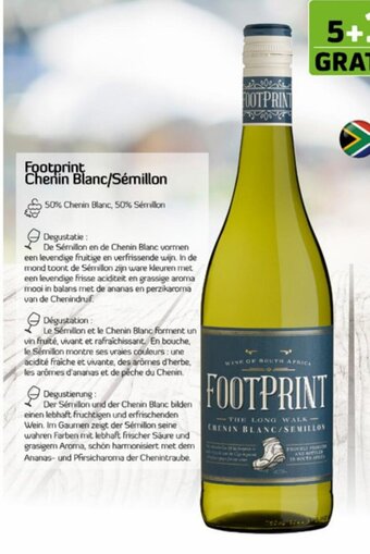 BelBev FOOTPRINT CHENIN BLANC/SEMILLON aanbieding