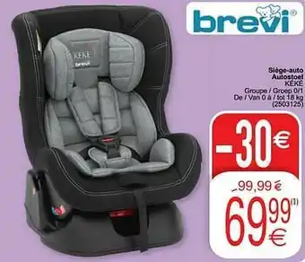 Cora Siège-auto autostoel kéké aanbieding