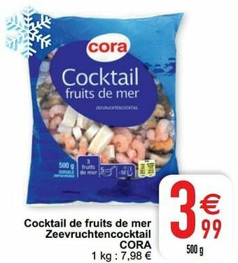 Cora Cocktail de fruits de mer zeevruchtencocktail cora aanbieding