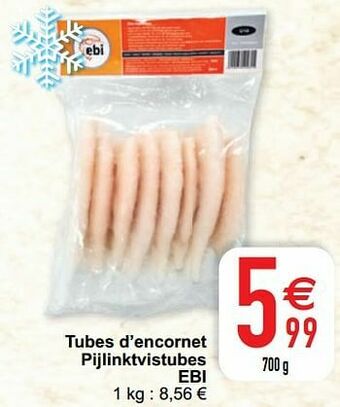 Cora Tubes d’encornet pijlinktvistubes ebi aanbieding